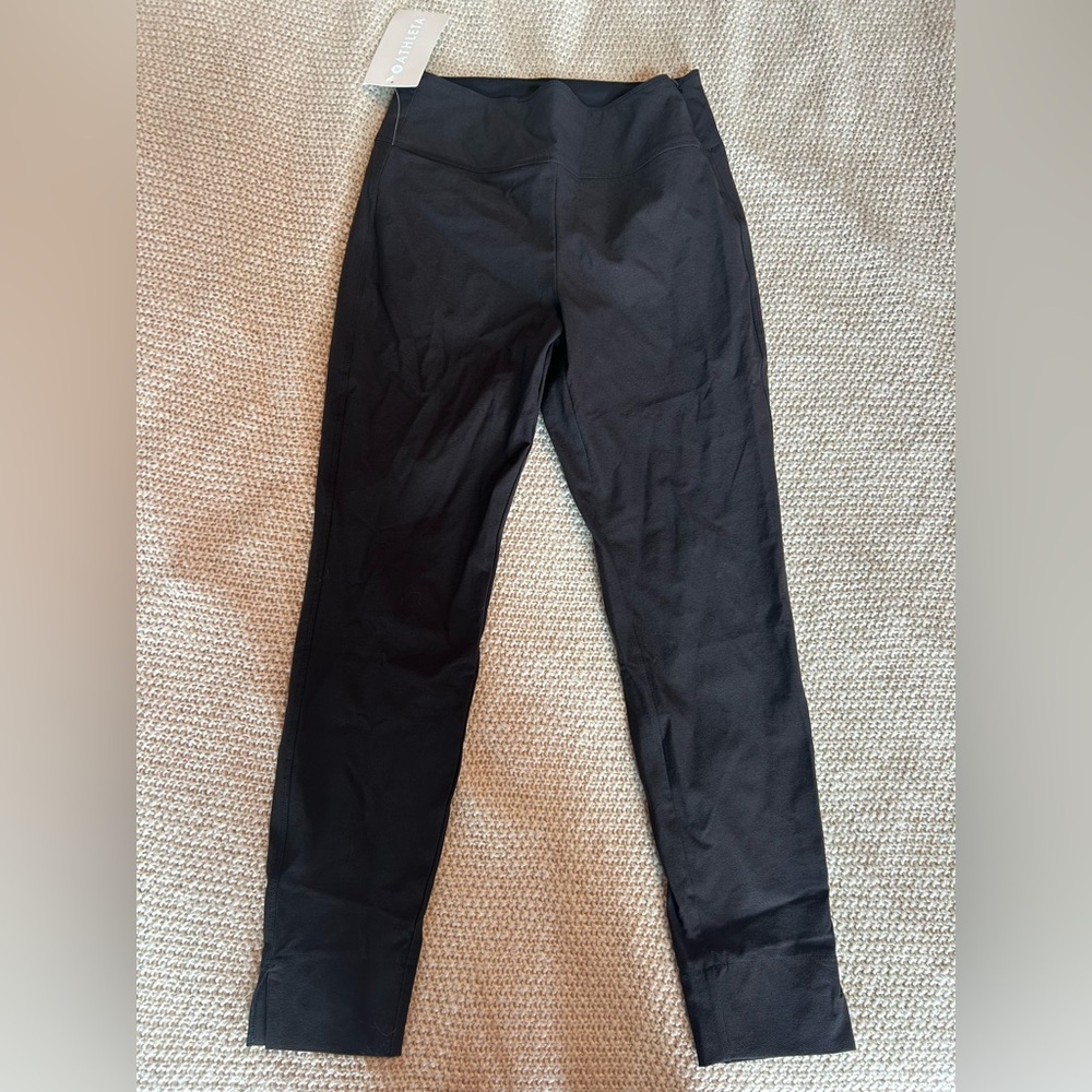 NWT Athleta Wander Slim Ankle Pant in black, 2P